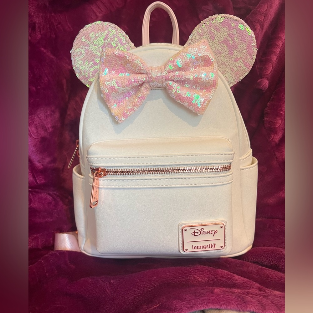 Minnie sequins loungefly